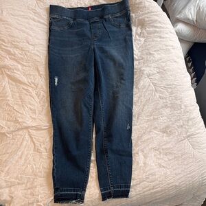 *Final price* SPANX Skinny Jeans with Raw Hem 1X